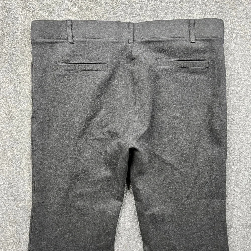 Betabrand Dress Pant Yoga Pants Women L Short Petite Gray Bootcut Ponte Knit - Picture 11 of 13